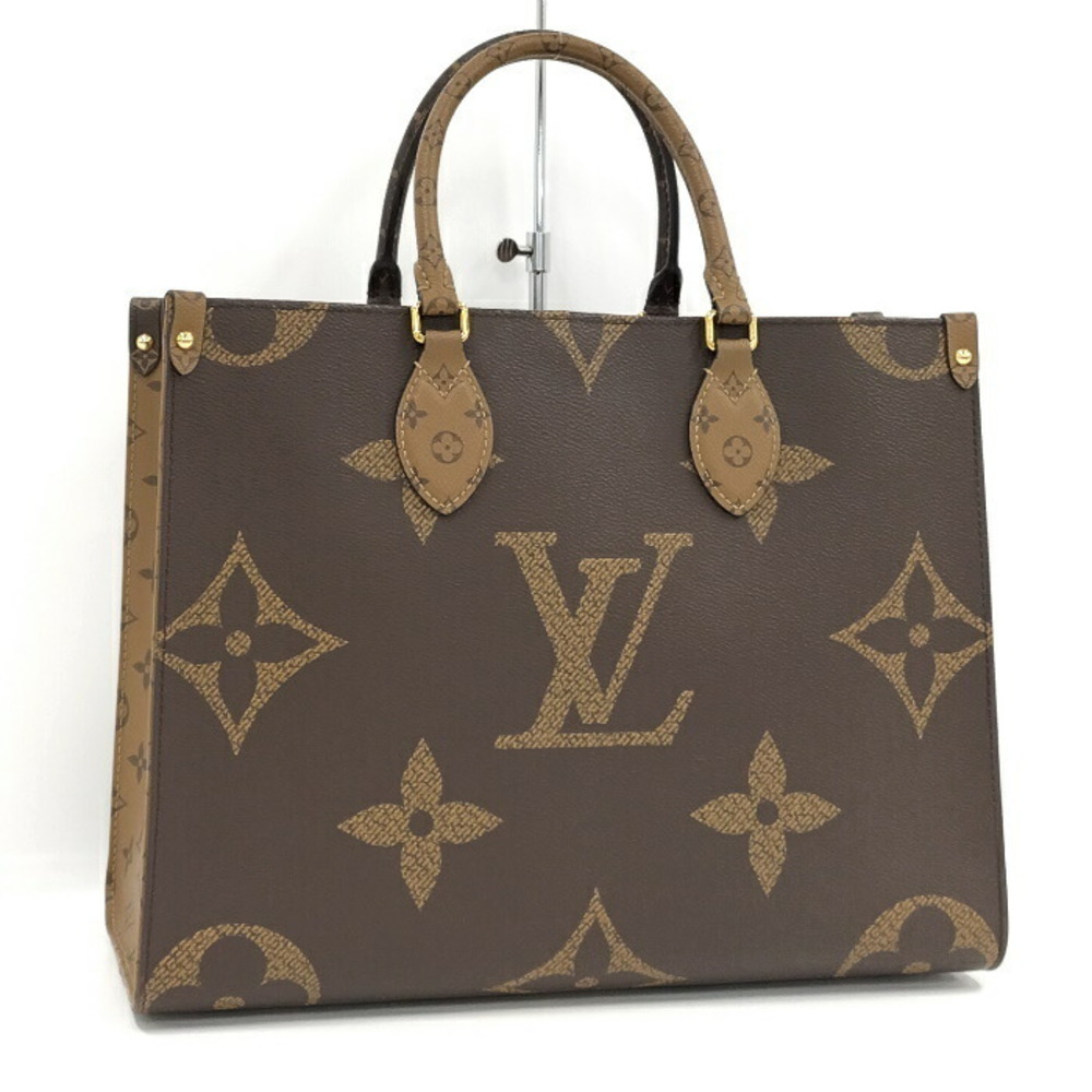 Louis Vuitton Onthego MM Monogram Reverse Tote Bag